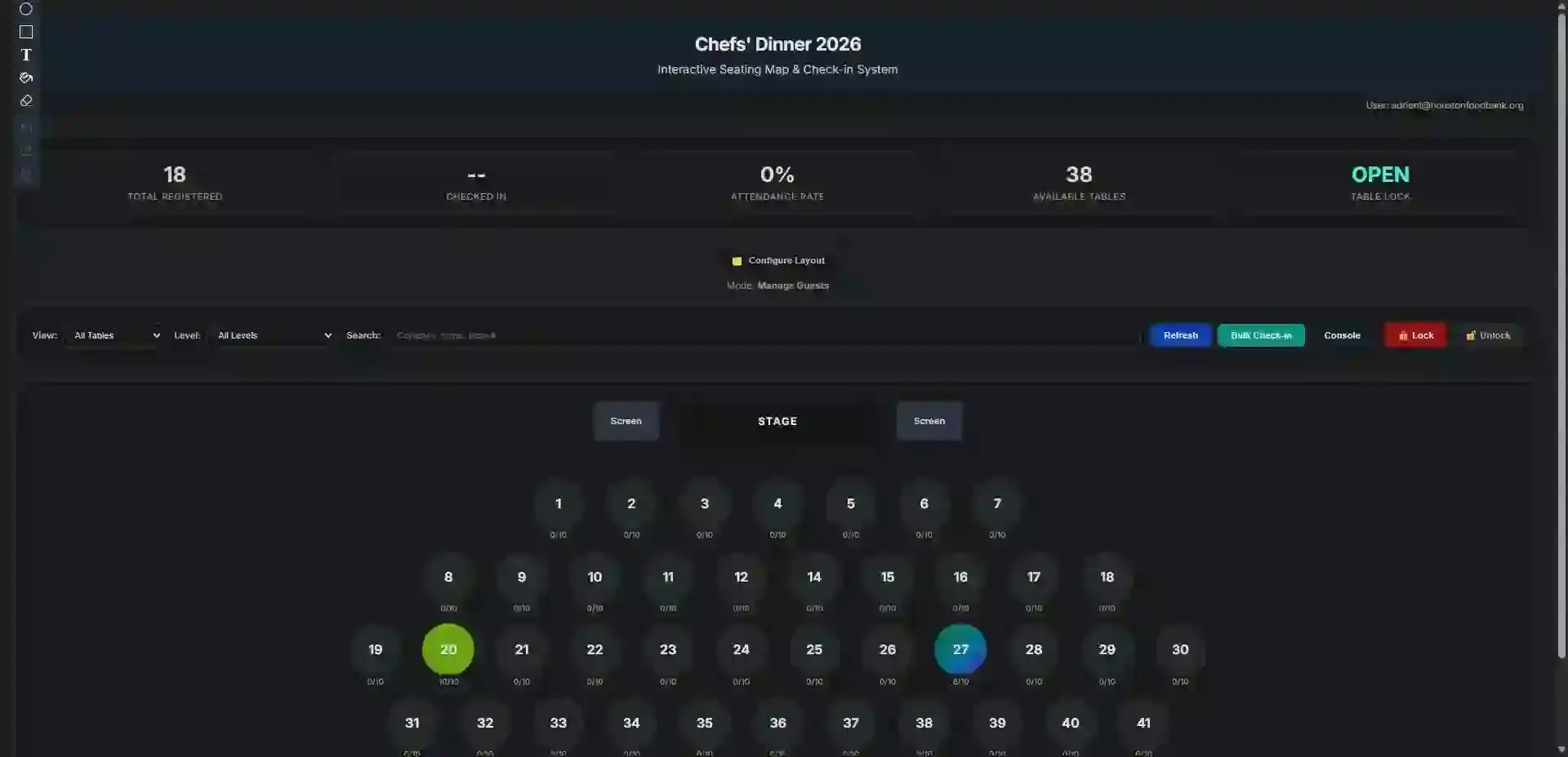 Chefs' Dinner Event Management System - Gallery Video 1 (fallback)
